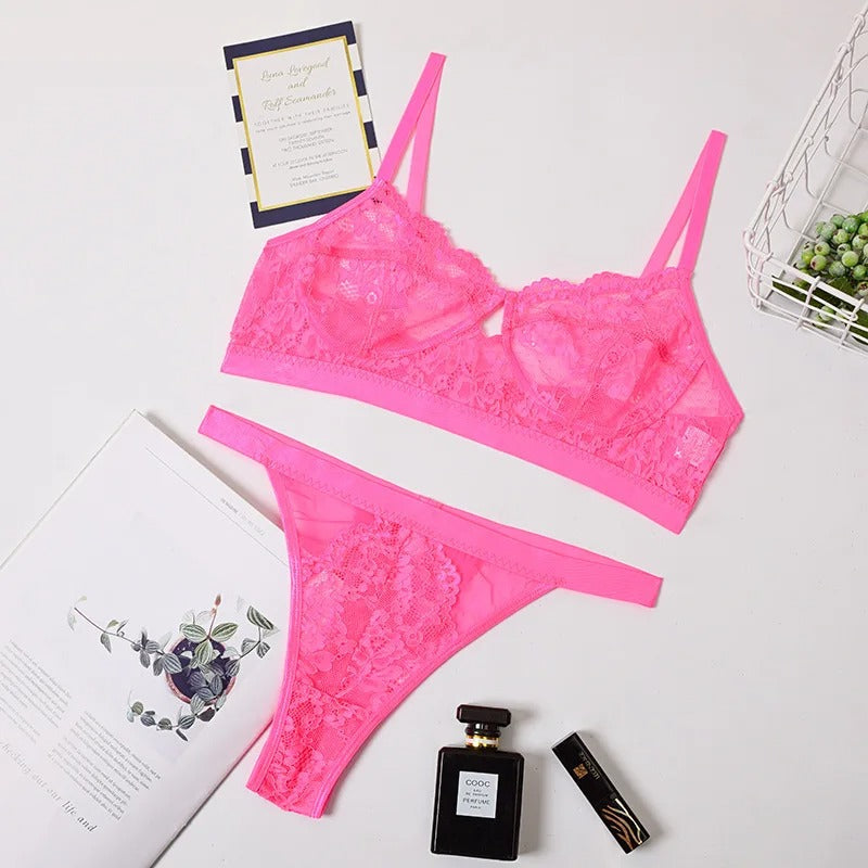 Personalized Lace Lingerie Set
