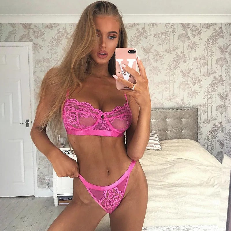 Personalized Lace Lingerie Set