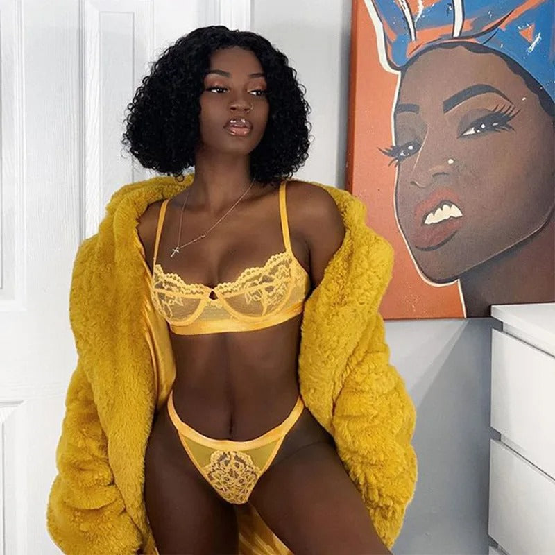 Personalized Lace Lingerie Set