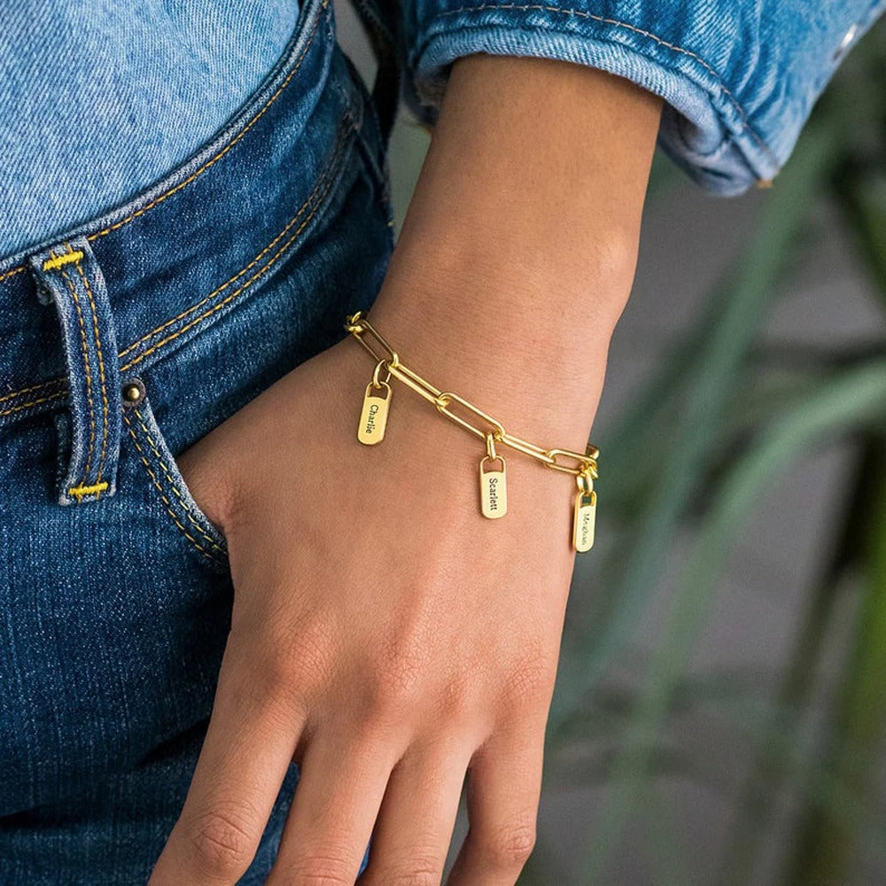 Personalized Sola Tag Bracelet