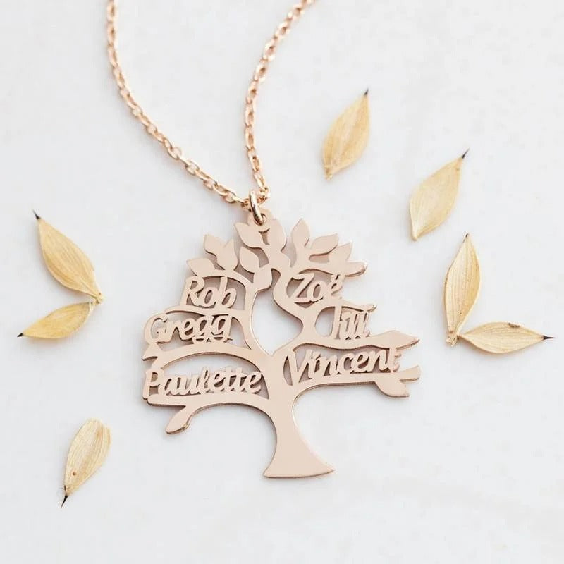 Personalized Eden Family Tree Necklace