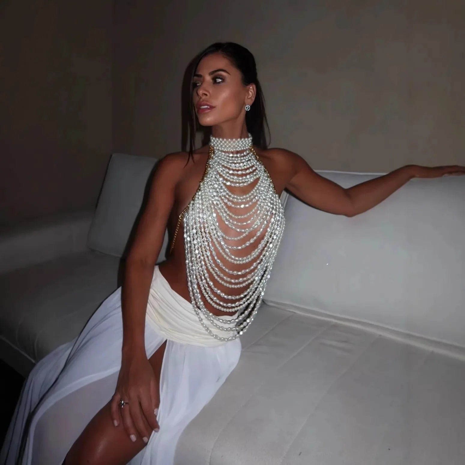 Dalia Pearl Top