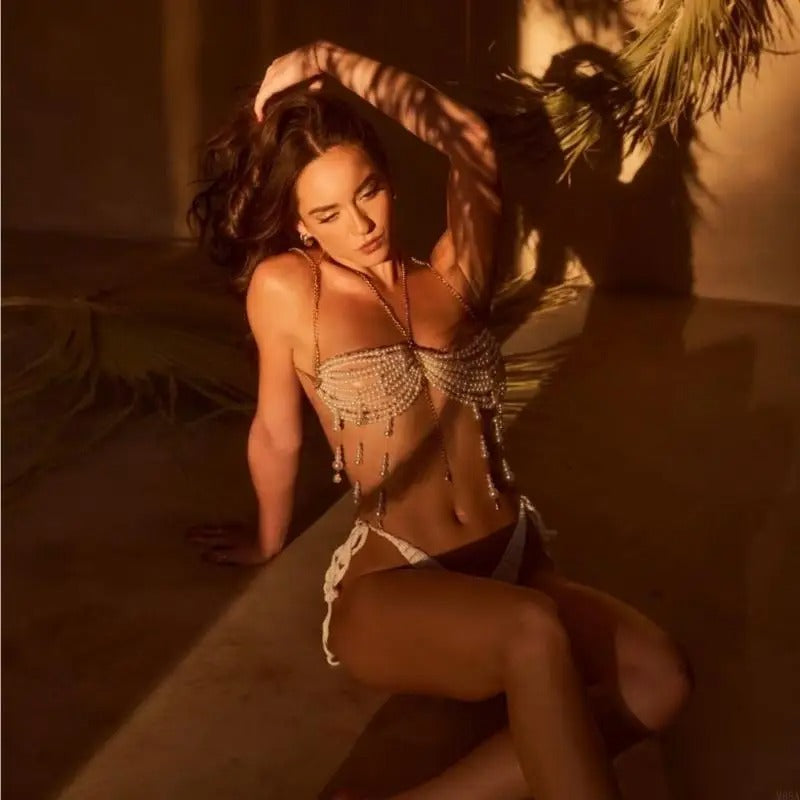 Beaded Bra
