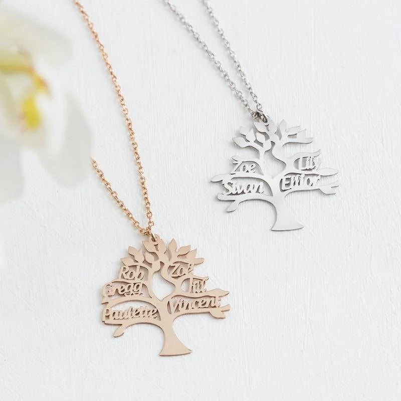 Personalized Eden Family Tree Necklace