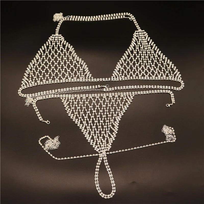 Gracie - Strass Lingerie Set
