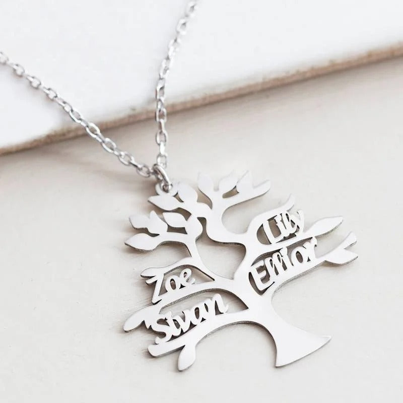 Personalized Eden Family Tree Necklace