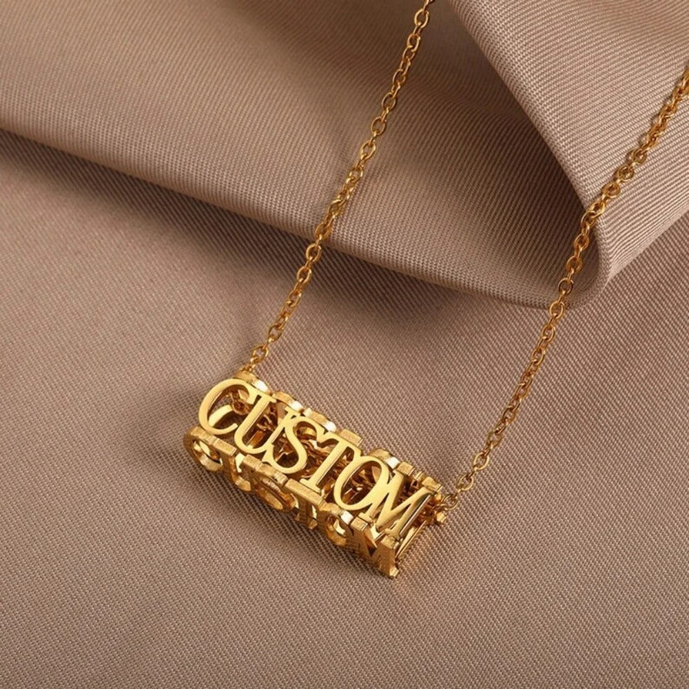 Personalized Mila 3D Necklace