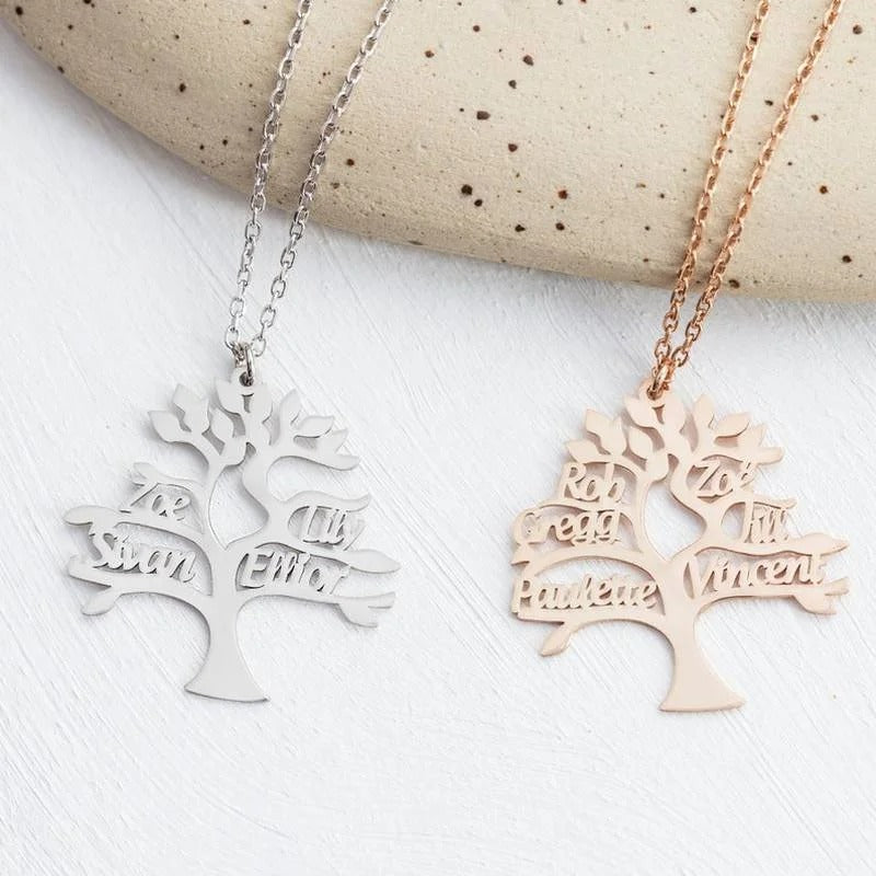 Personalized Eden Family Tree Necklace