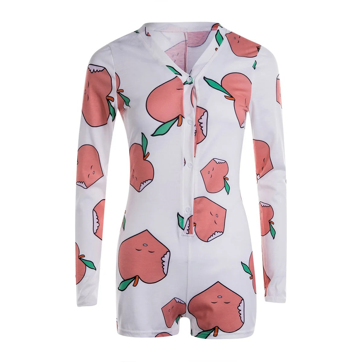 Peach Romper