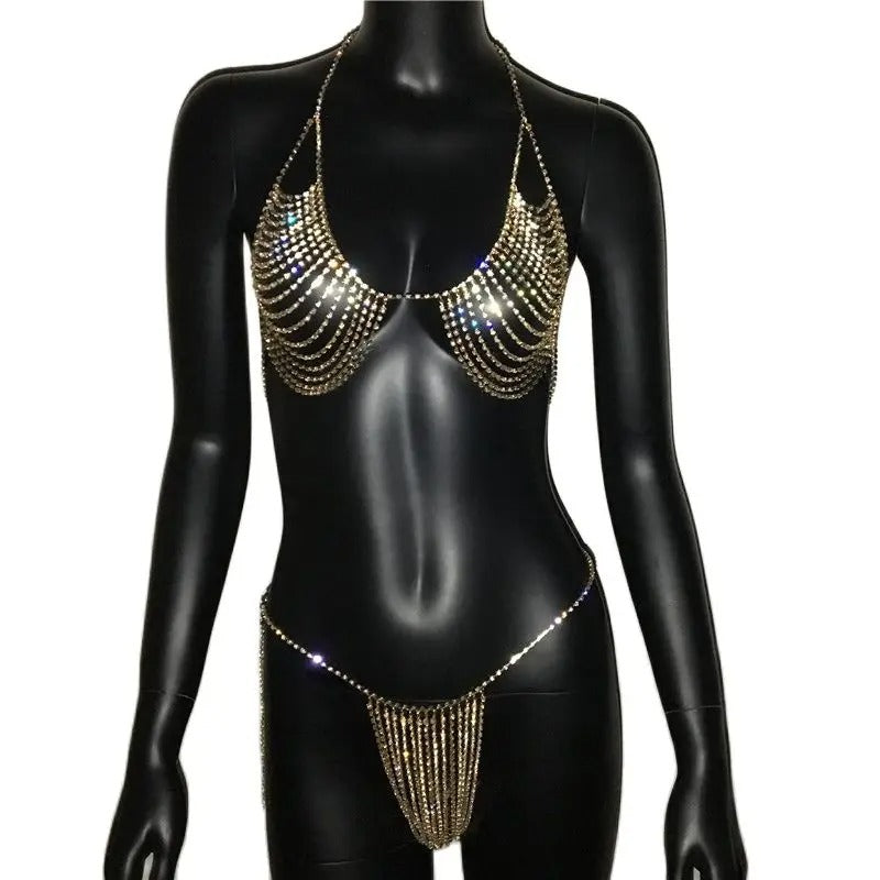 Ness - Strass Lingerie Set