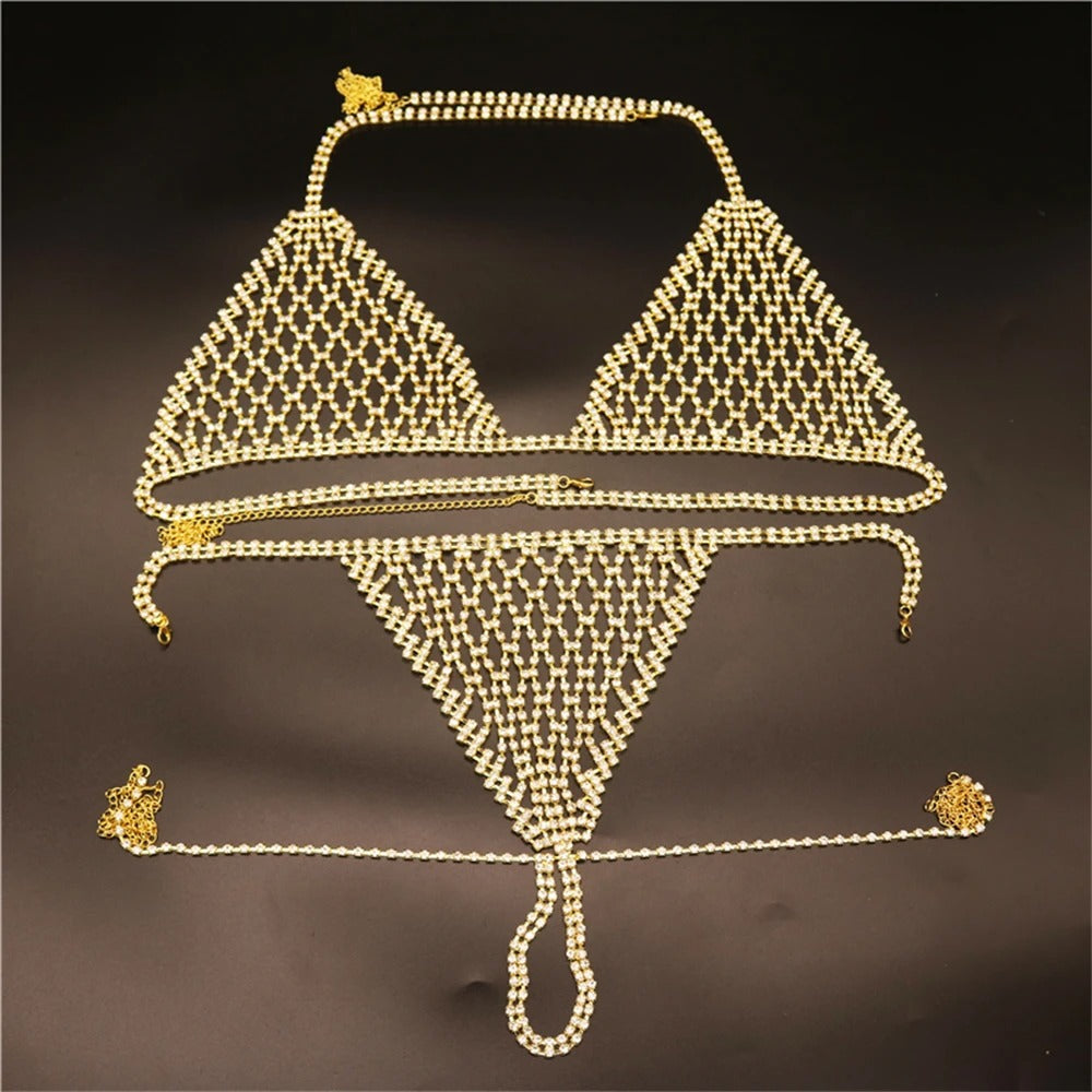 Farah - Strass Lingerie Set