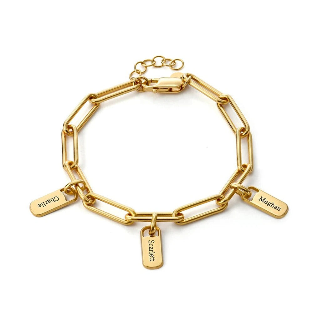 Personalized Sola Tag Bracelet