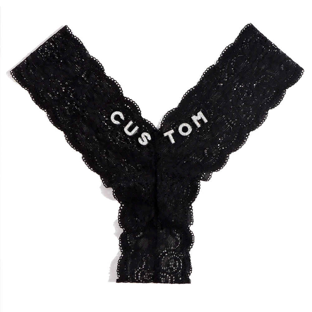 Personalized Lace String