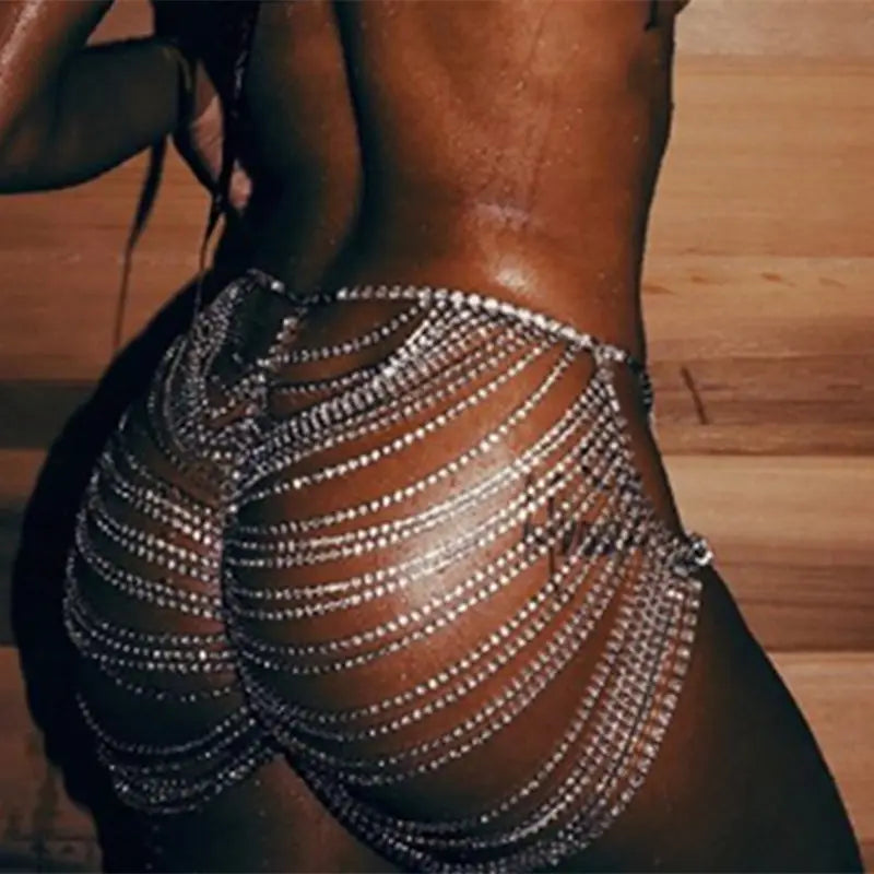 Strass Back Chain