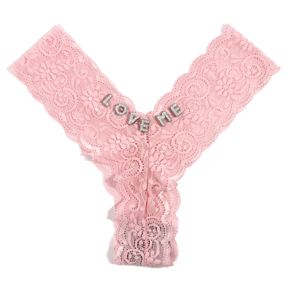 Personalized Lace String