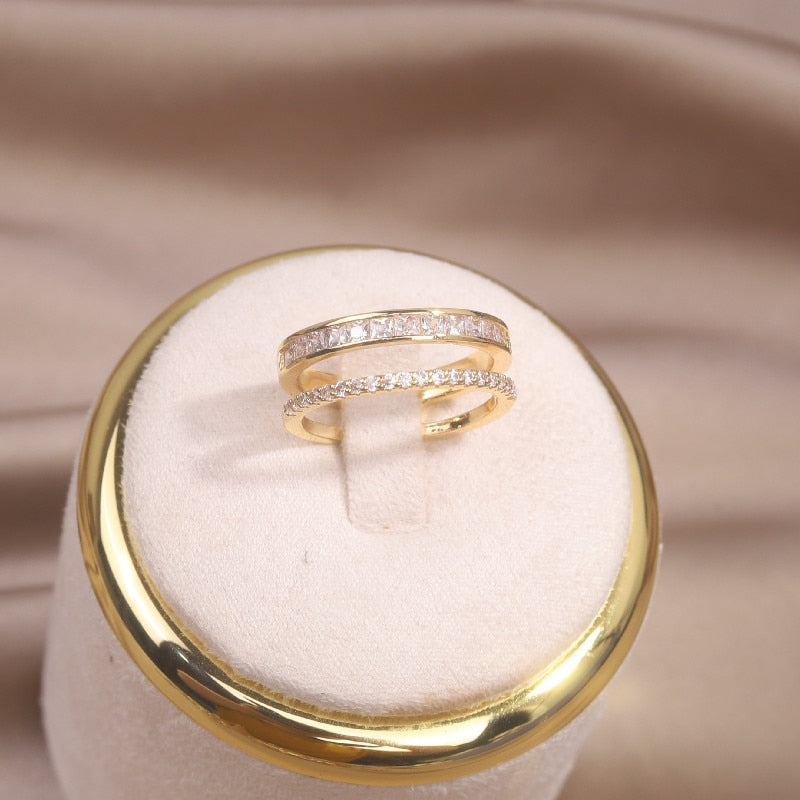Double Row Ring