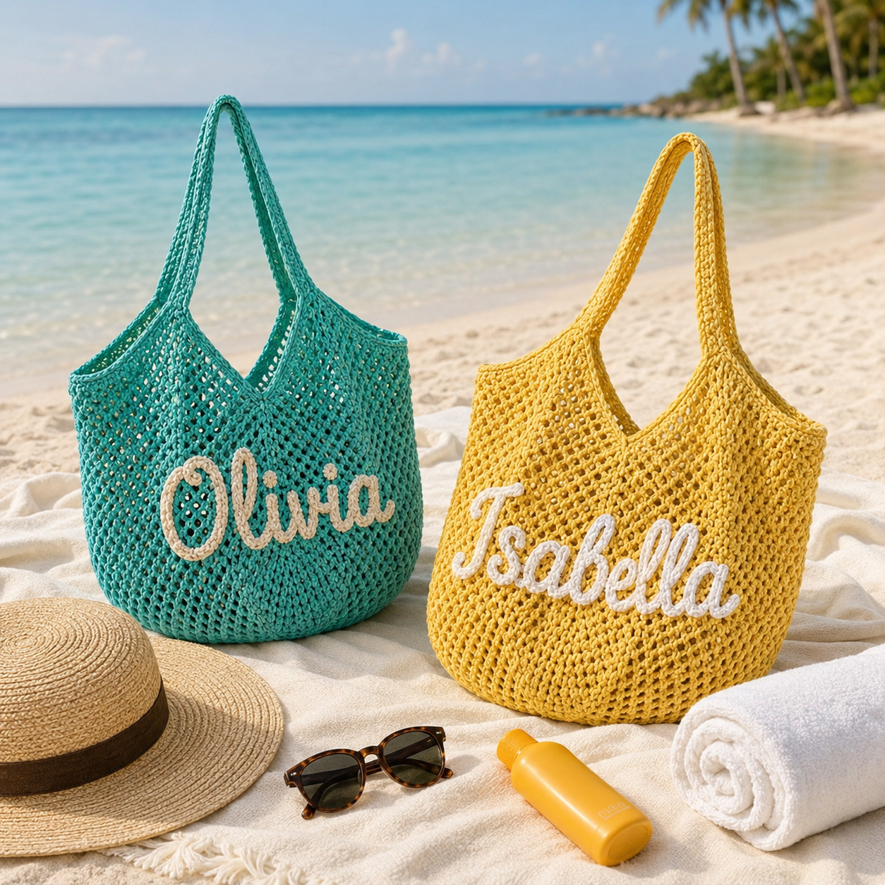 Personalized Embroidered Tote Bag