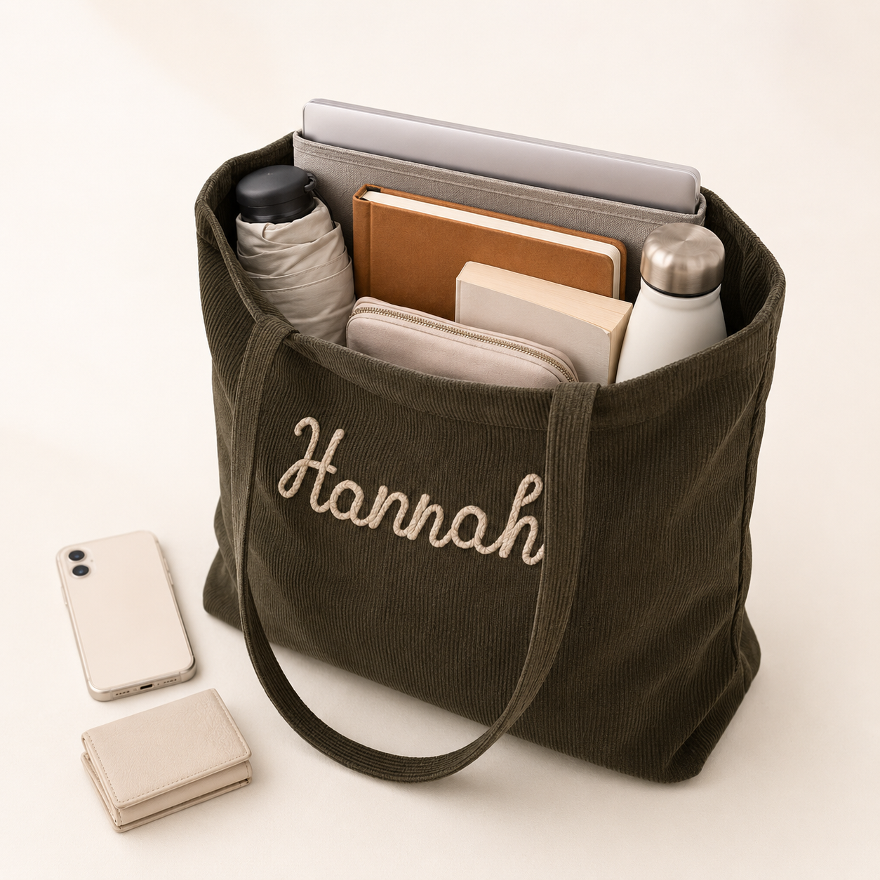 Personalized Embroidered Tote Bag
