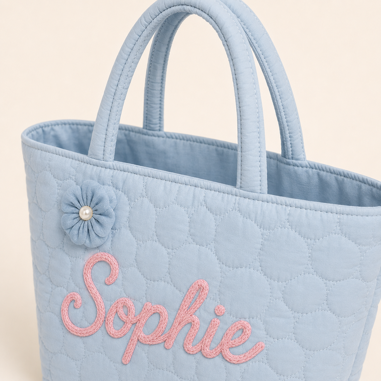 Personalized Embroidered Teddy Bag