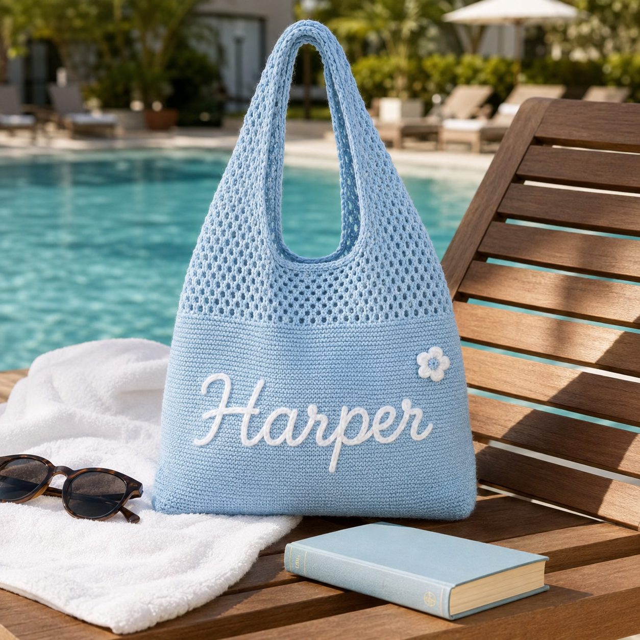 Personalized Embroidered Tote Bag