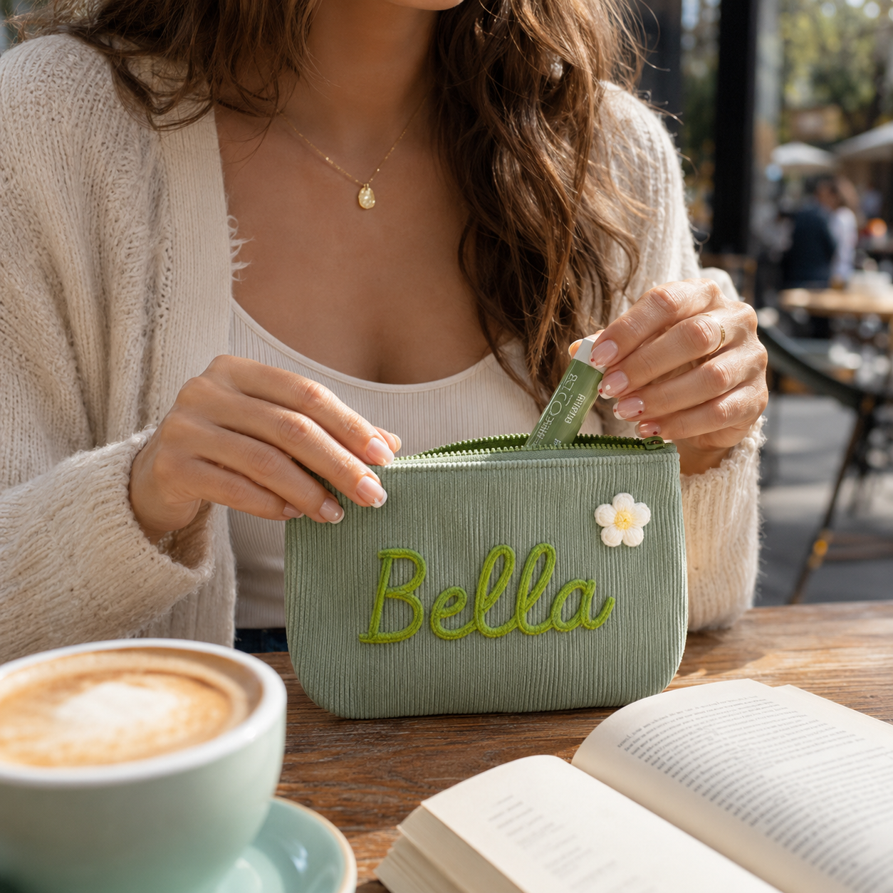 Personalized Embroidered Pouch