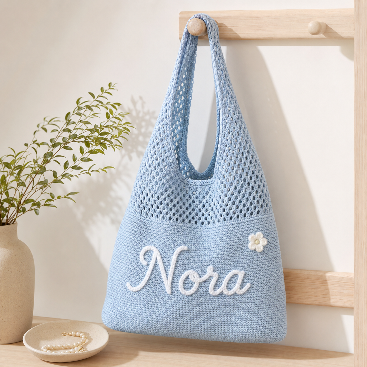 Personalized Embroidered Tote Bag
