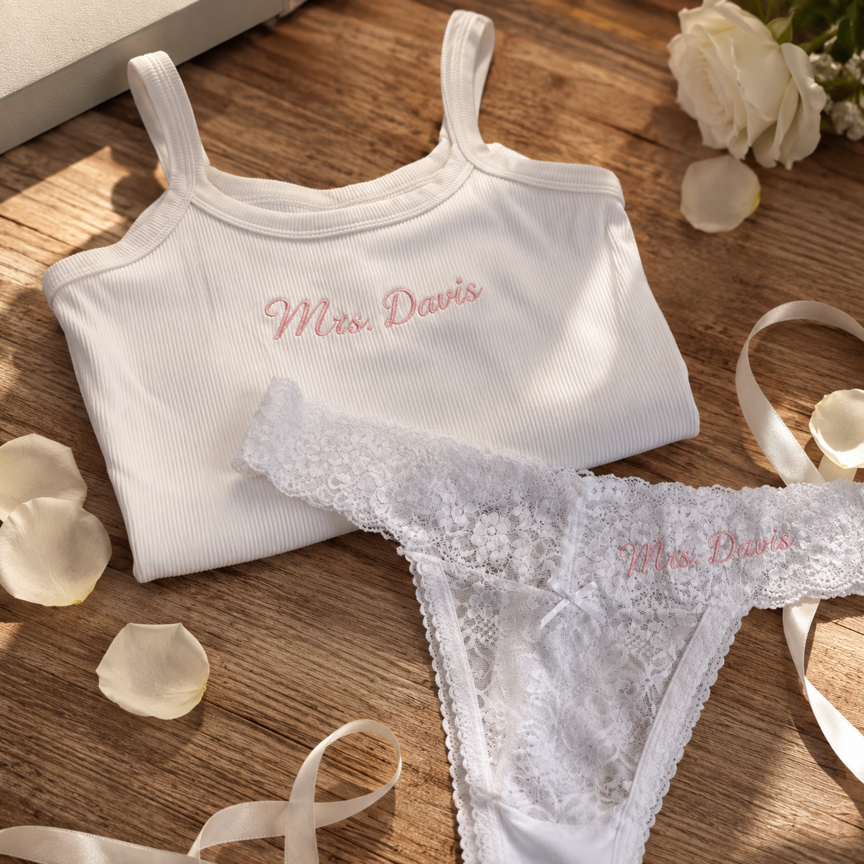 Personalized Embroidered Pajamas