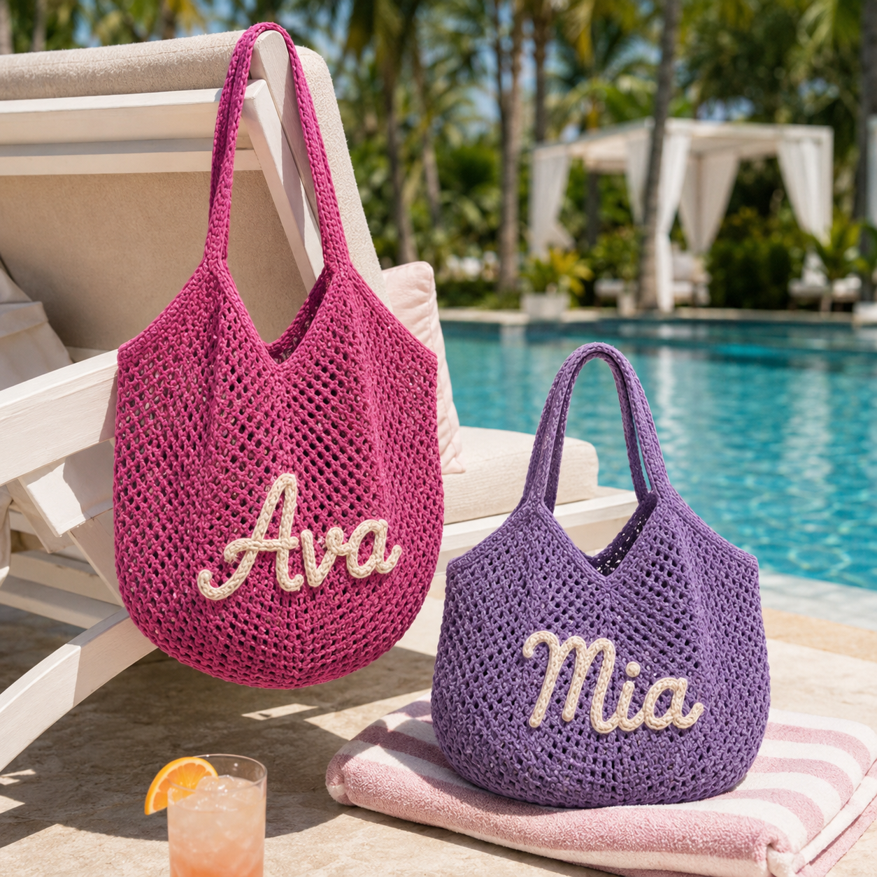 Personalized Embroidered Tote Bag