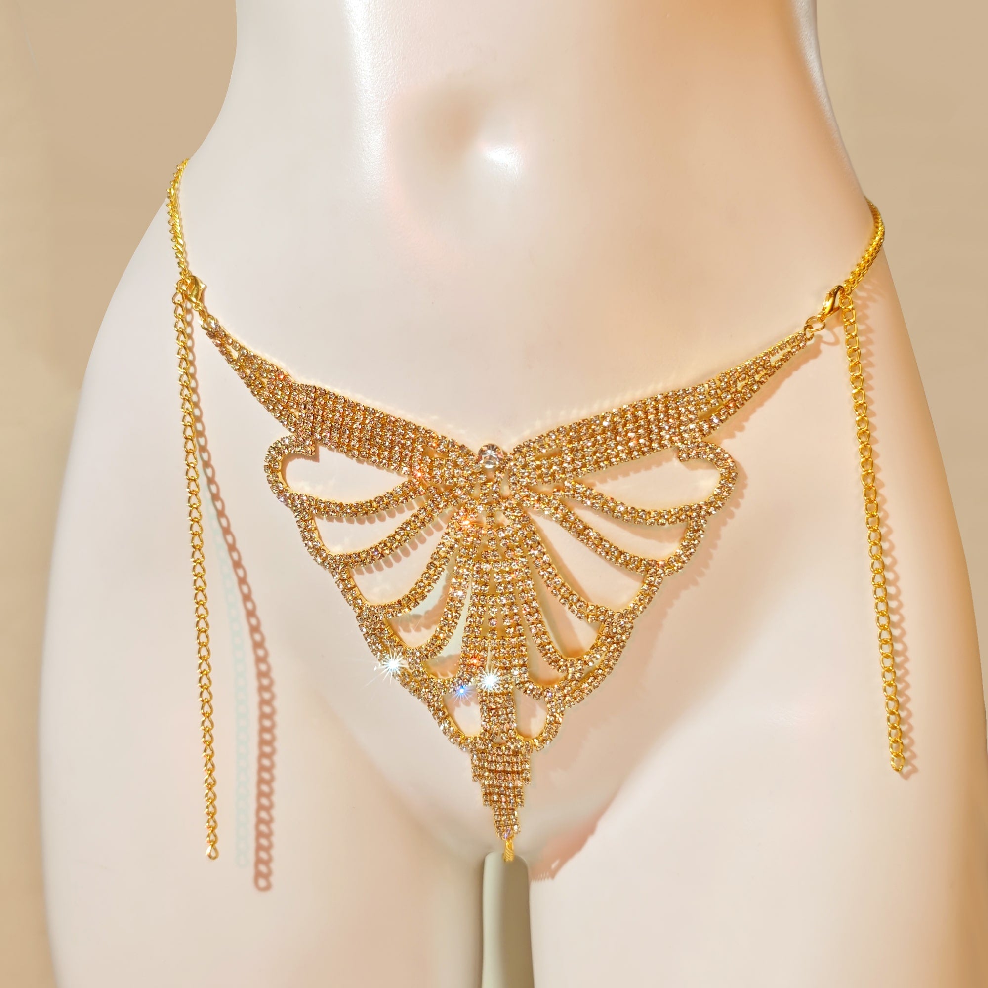 Kierstin – Conjunto de Lingerie com Strass