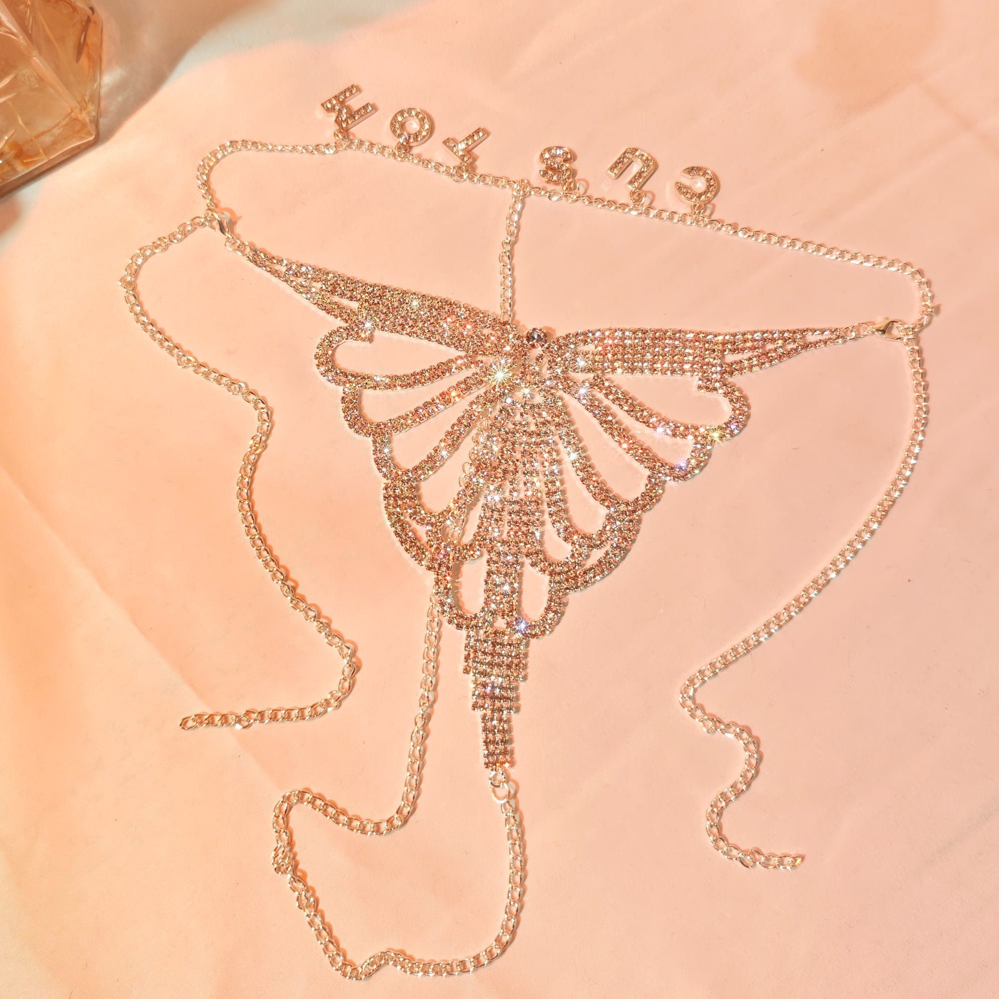 Kierstin – Conjunto de Lingerie com Strass