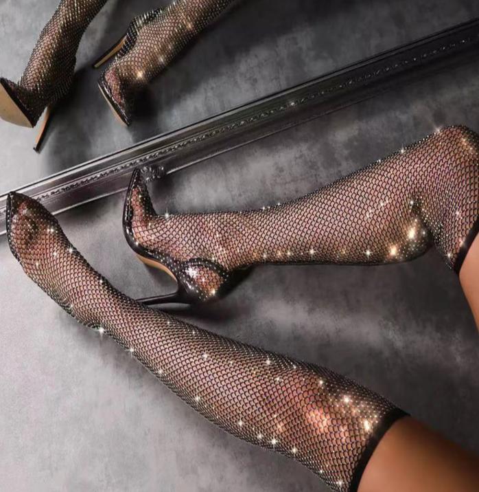 Glitter Boots