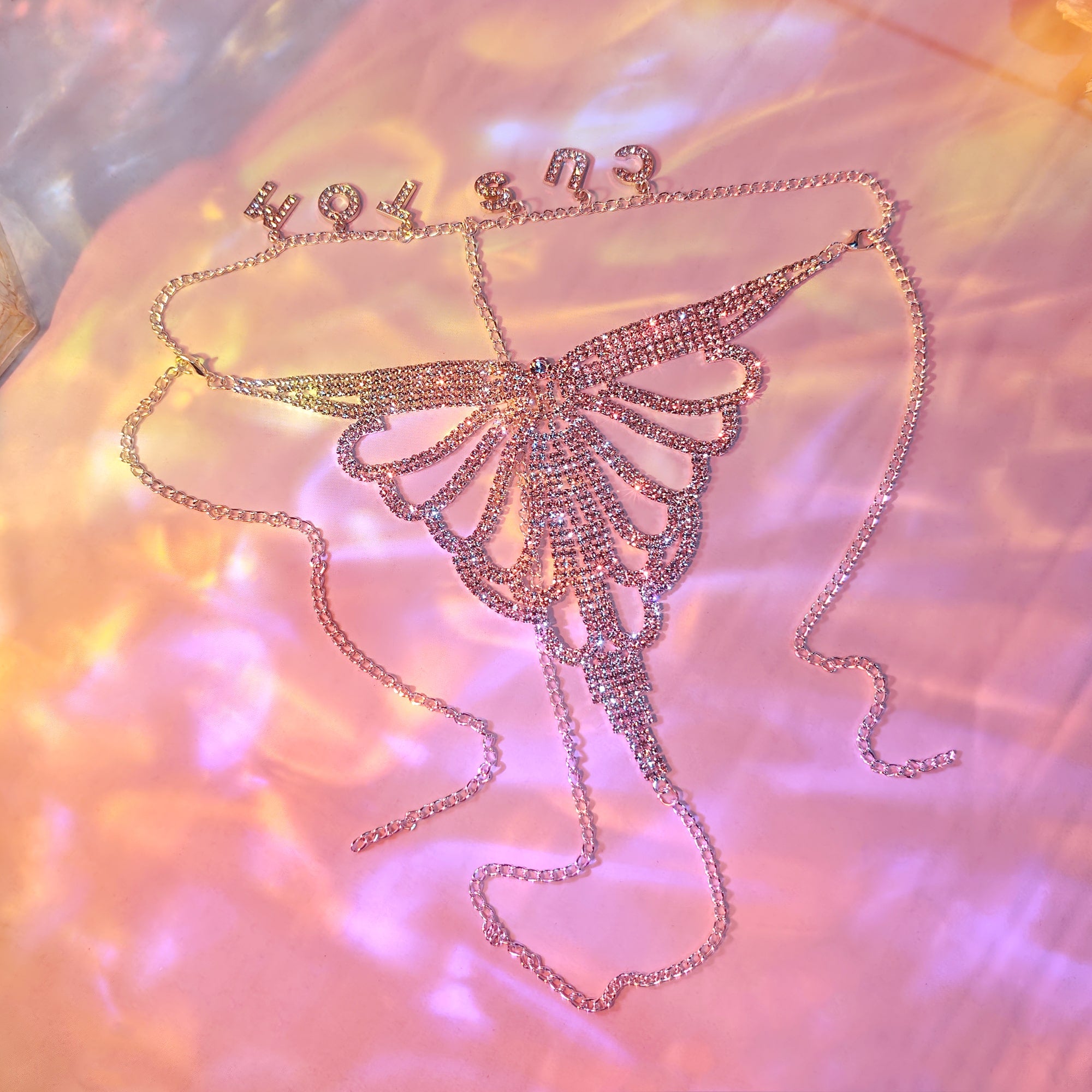 Kierstin – Conjunto de Lingerie com Strass