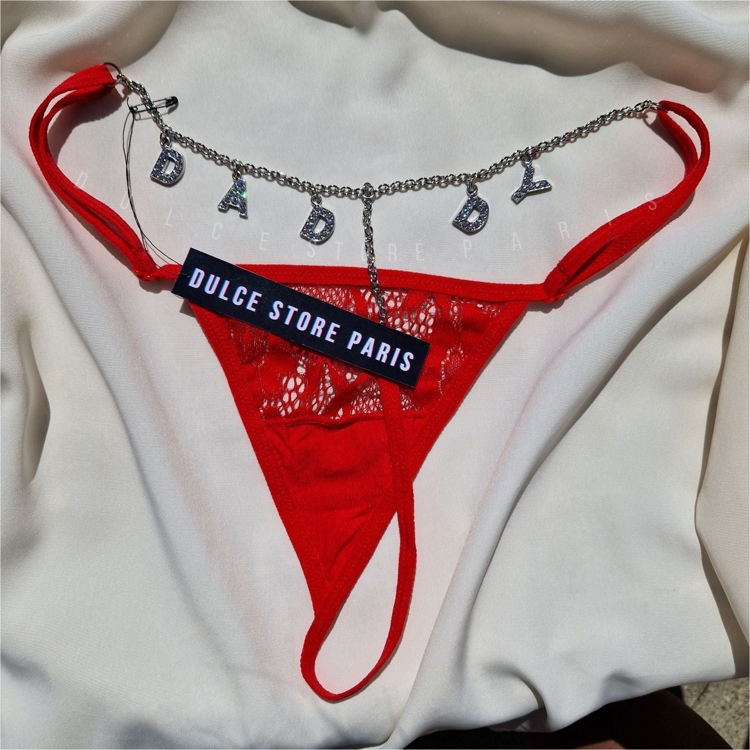  Personalized Thongs With Name On It Lace Thong G