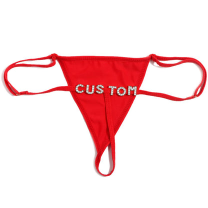 Personalized G String