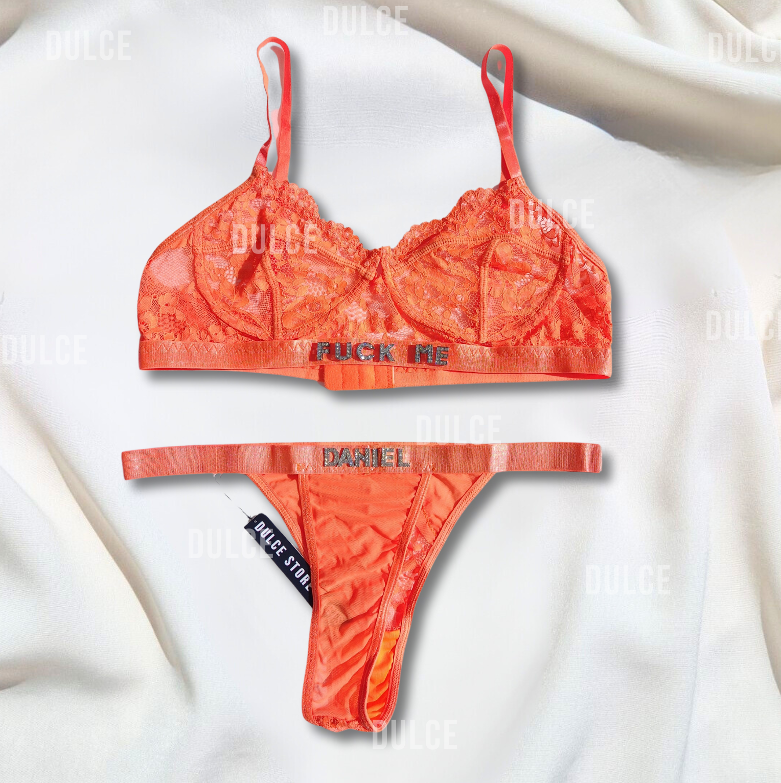 Personalized Orange Set