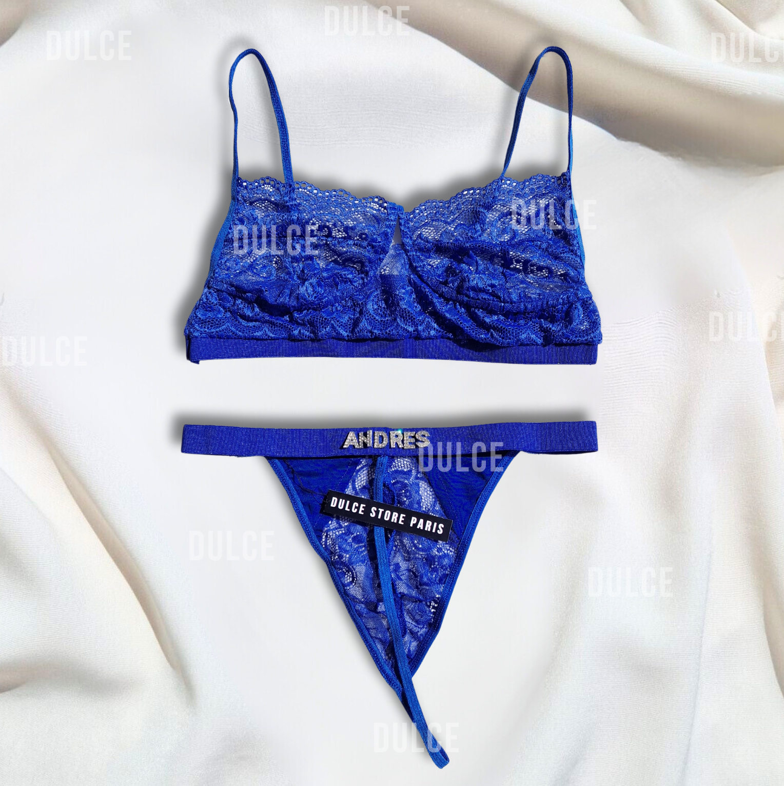 Personalized Lace Lingerie Set