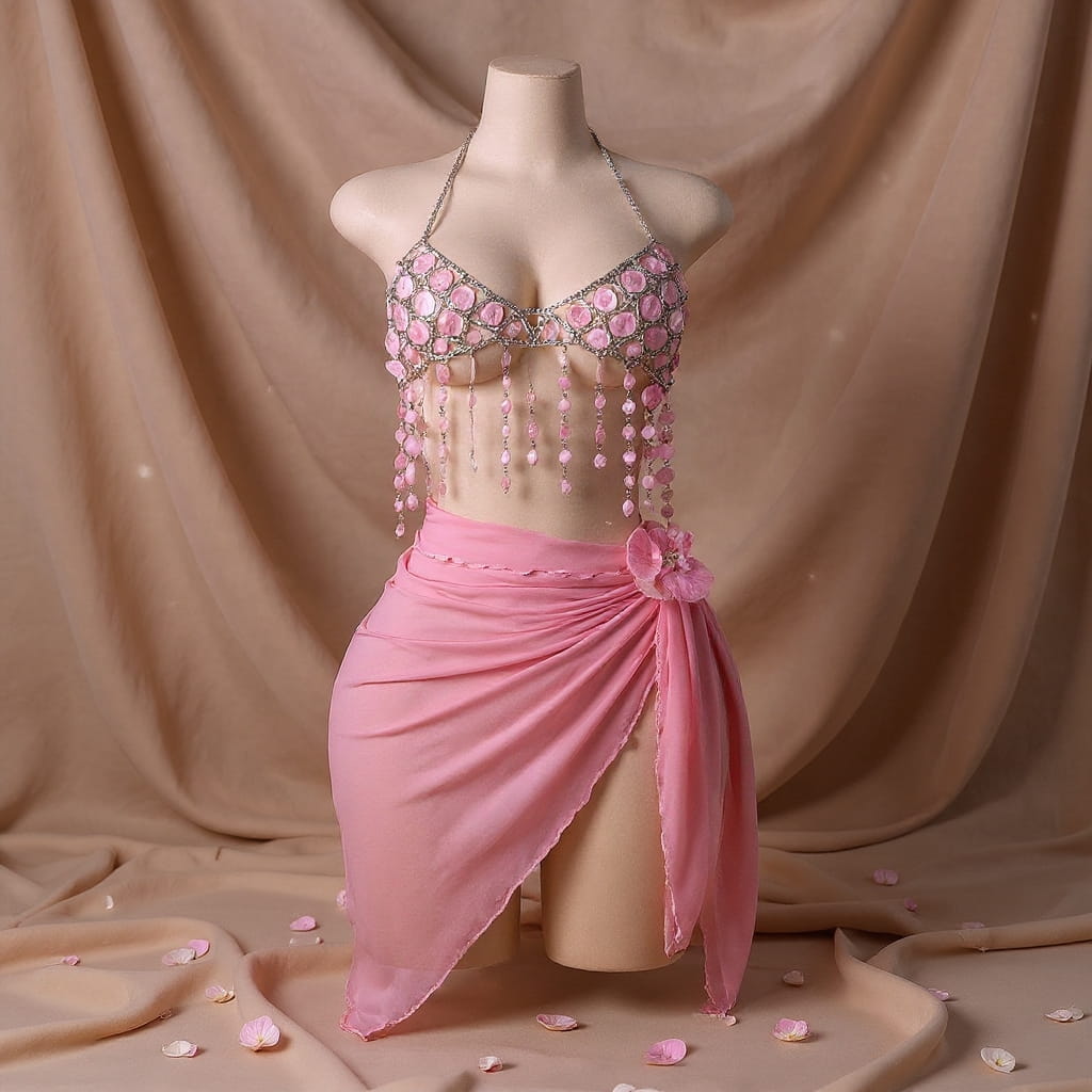 Kierstin – Conjunto de Lencería con Strass