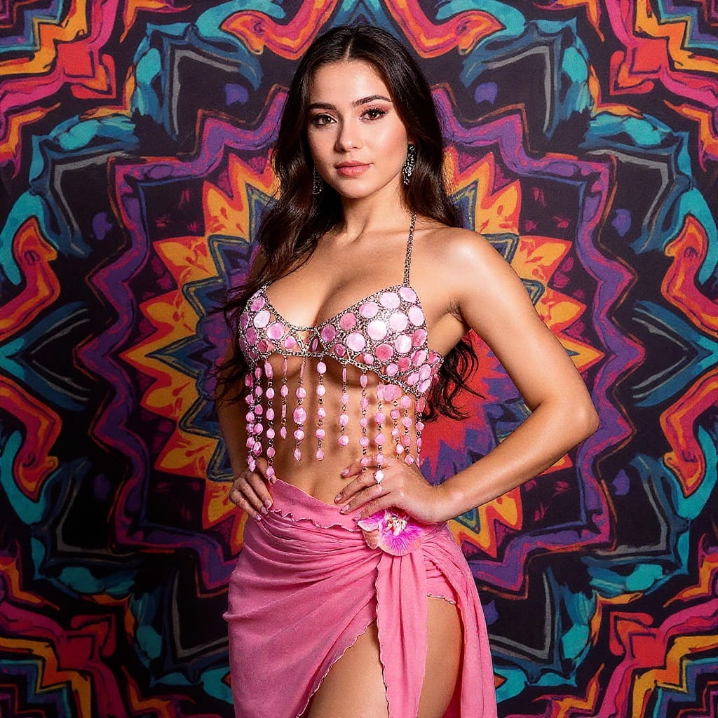Kierstin – Conjunto de Lencería con Strass