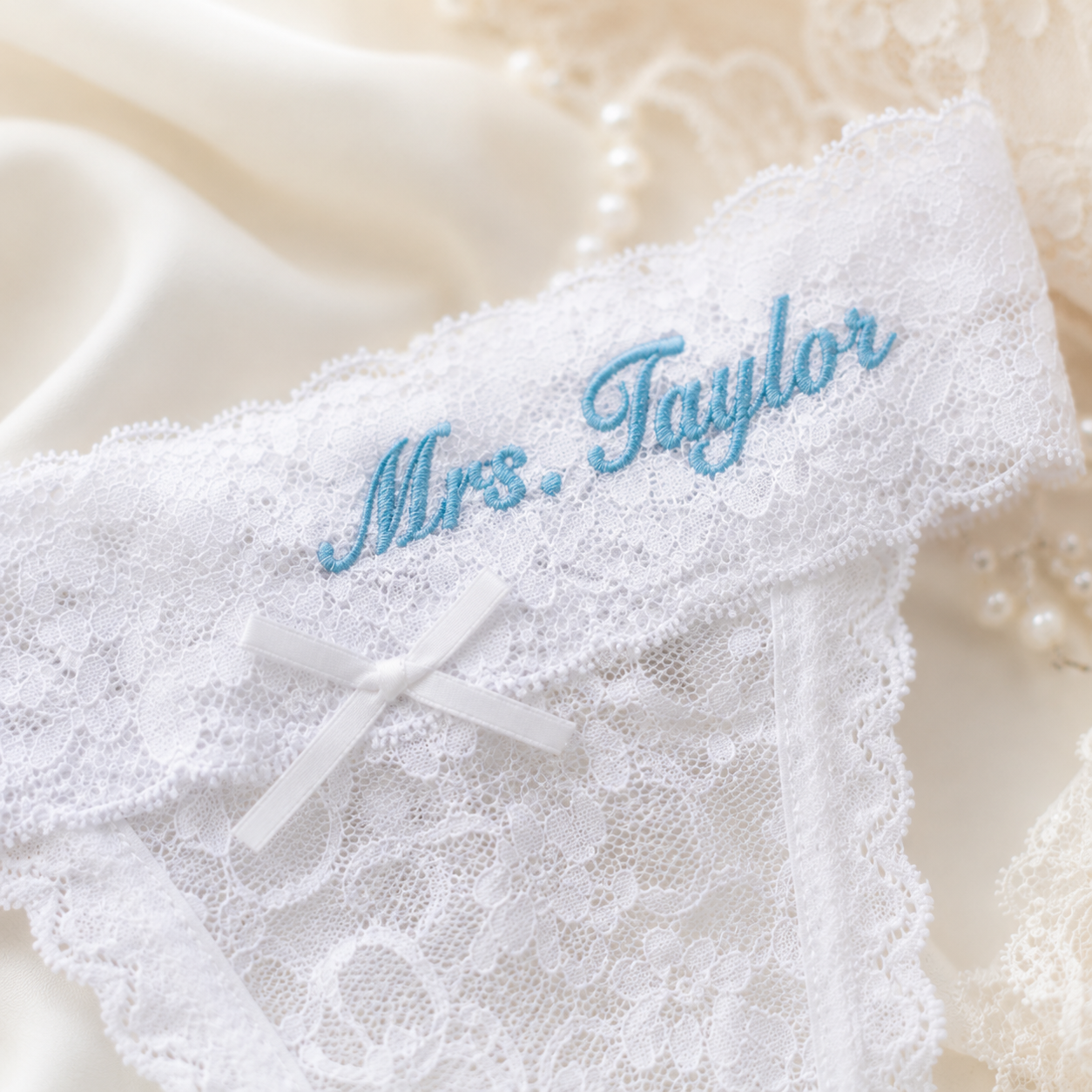 Personalized Embroidered Tanga