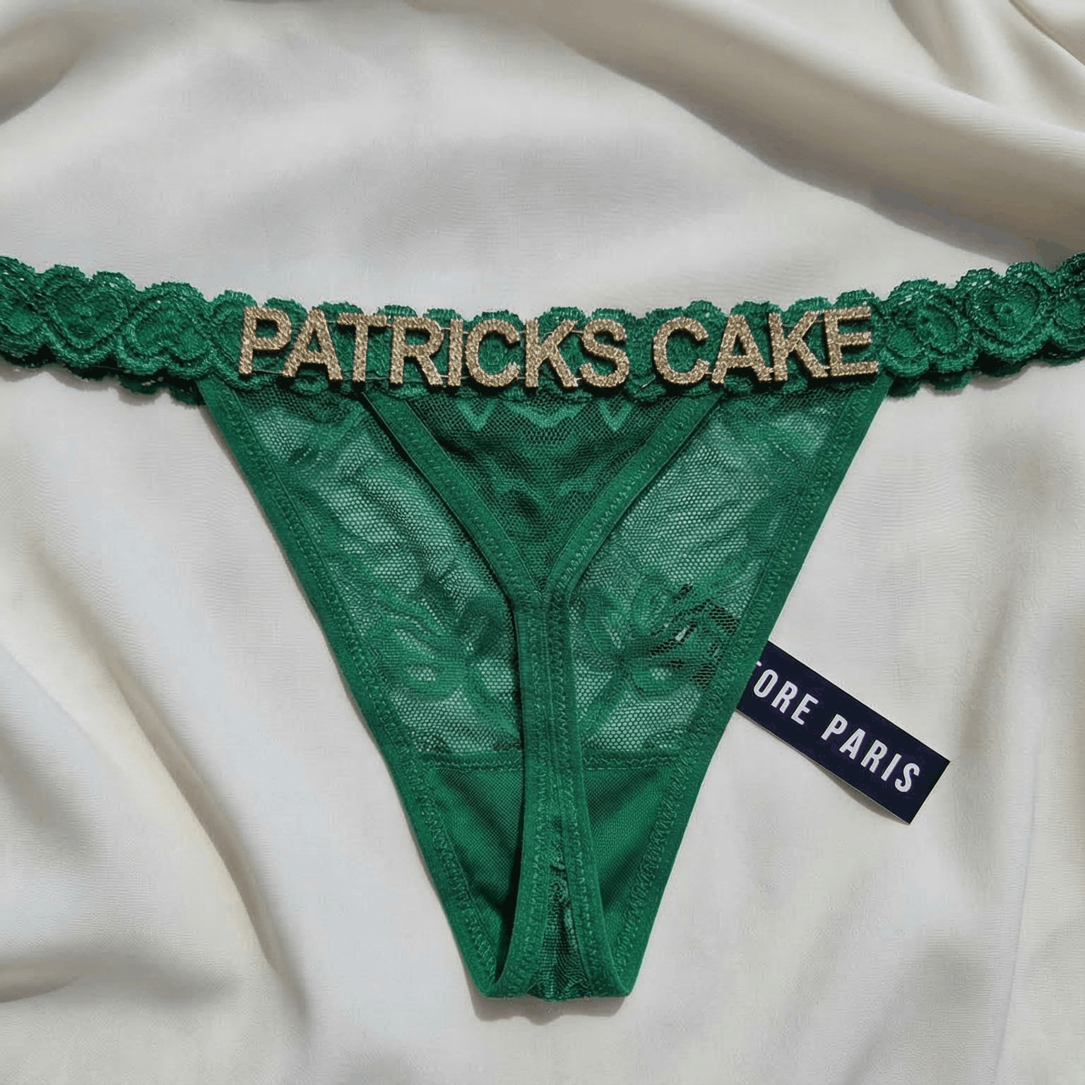 GOLD Personalized Thong