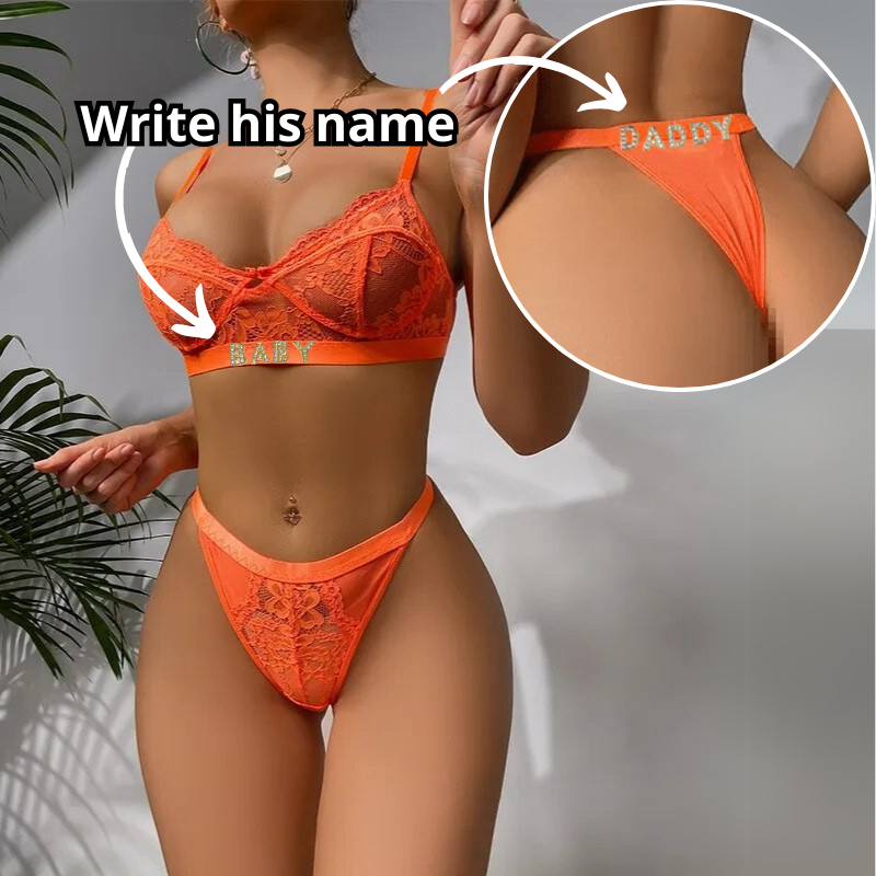 Personalized Orange Set