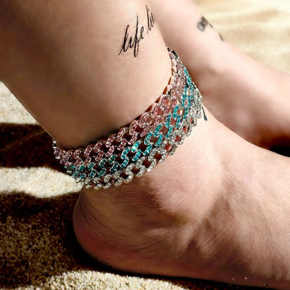 Iced Out Anklet