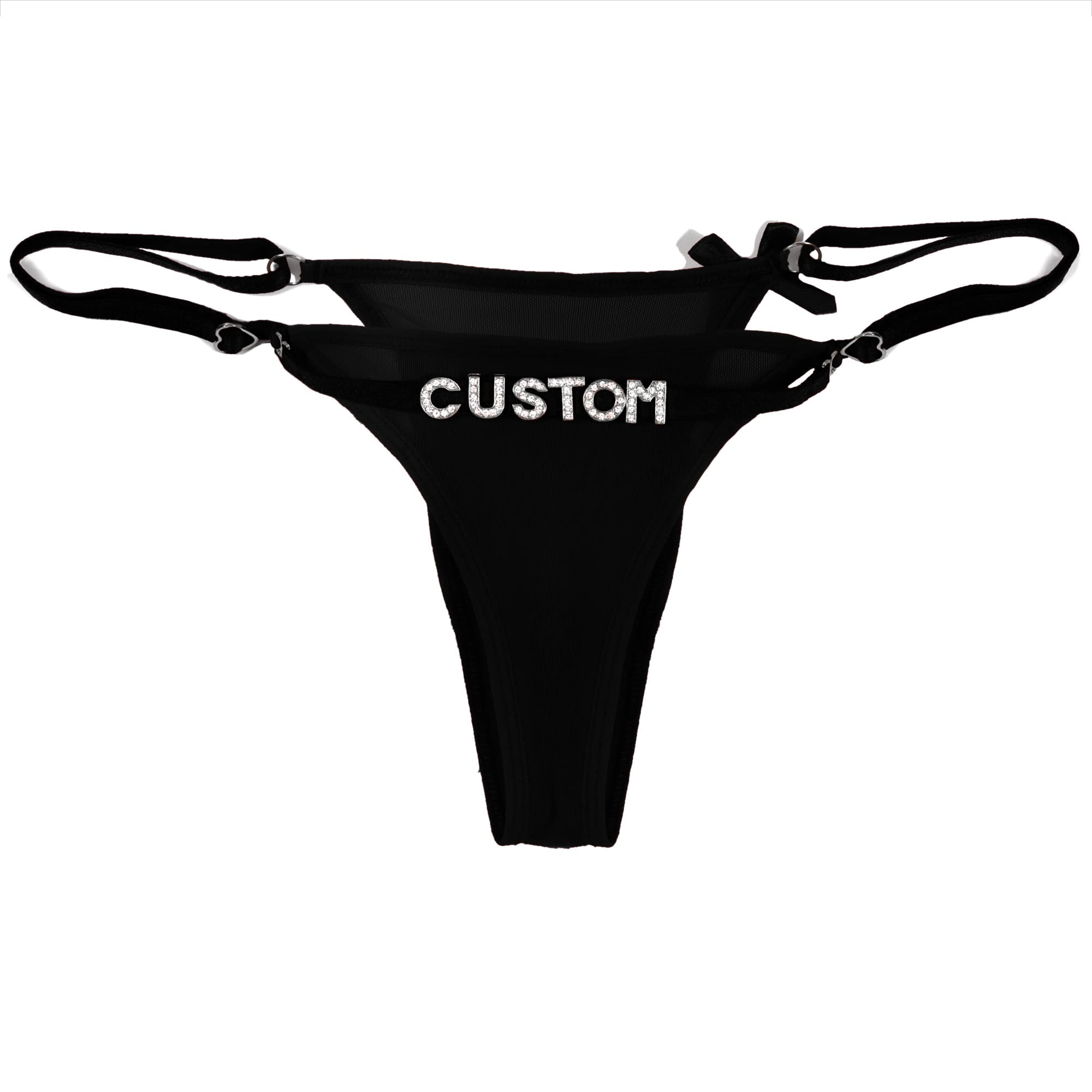 DIY Custom Sheer Thong (Removable)