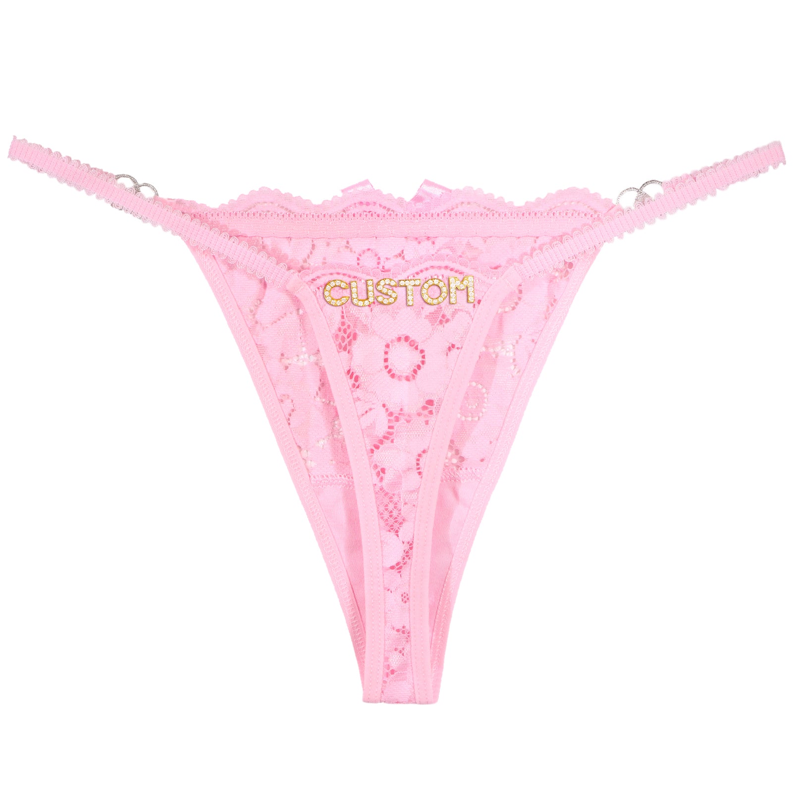 Personalized Lace Thong