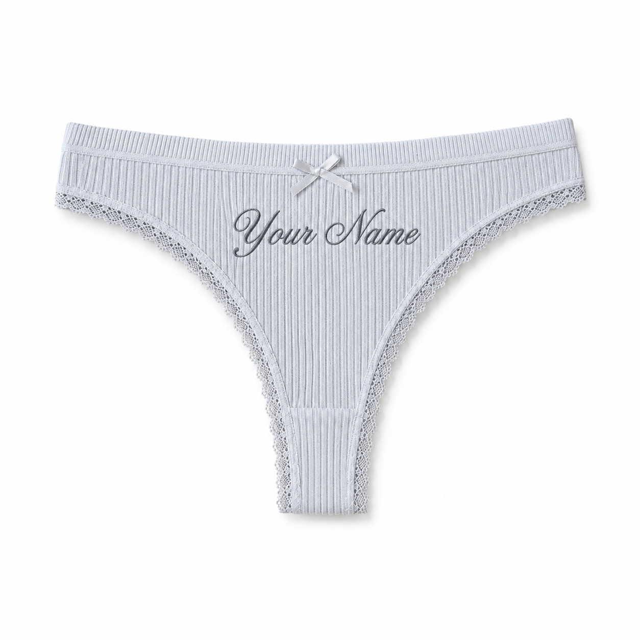 Personalized Embroidered Panty