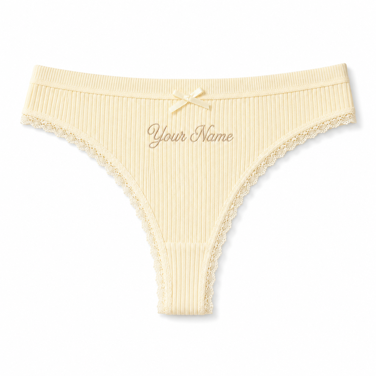 Personalized Embroidered Panty