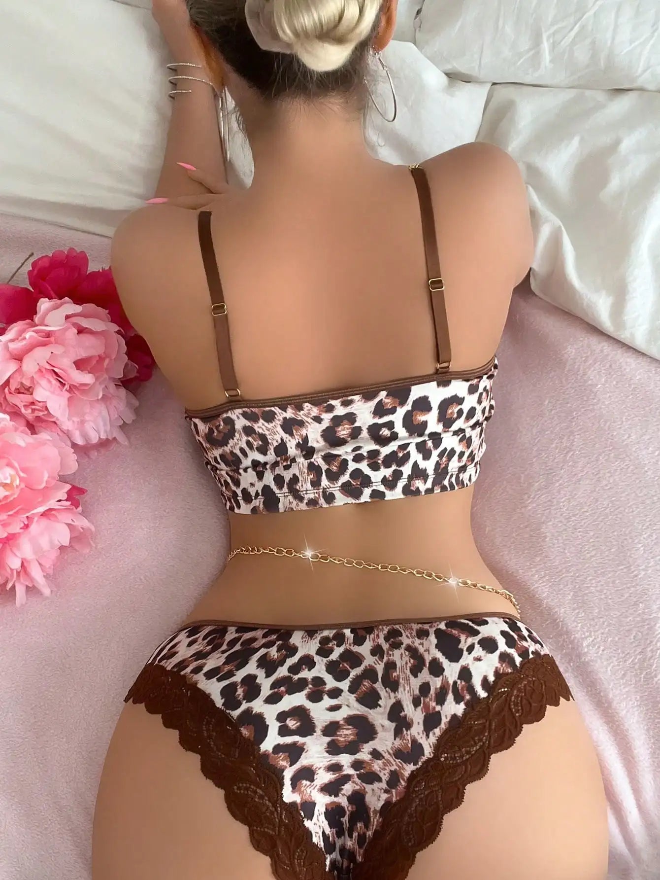 Leopard Lingerie Set