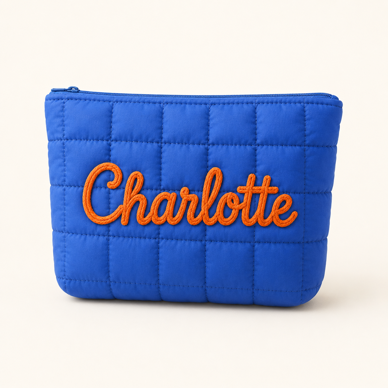 Personalized Embroidered Puff Case