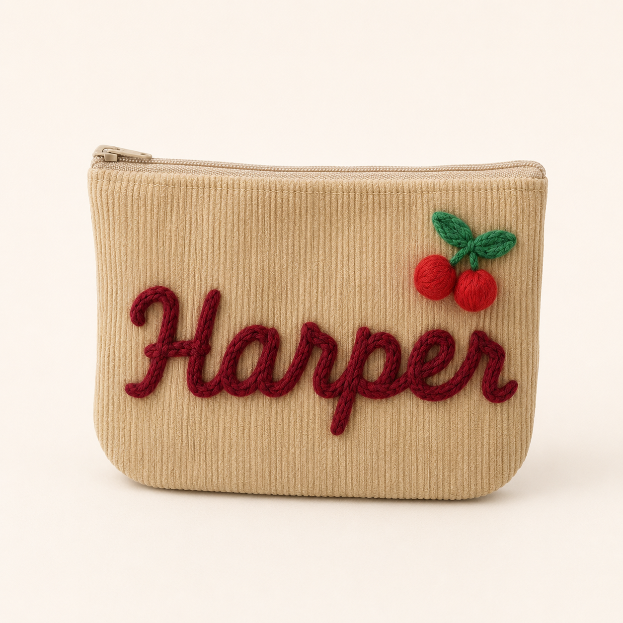 Personalized Embroidered Pouch