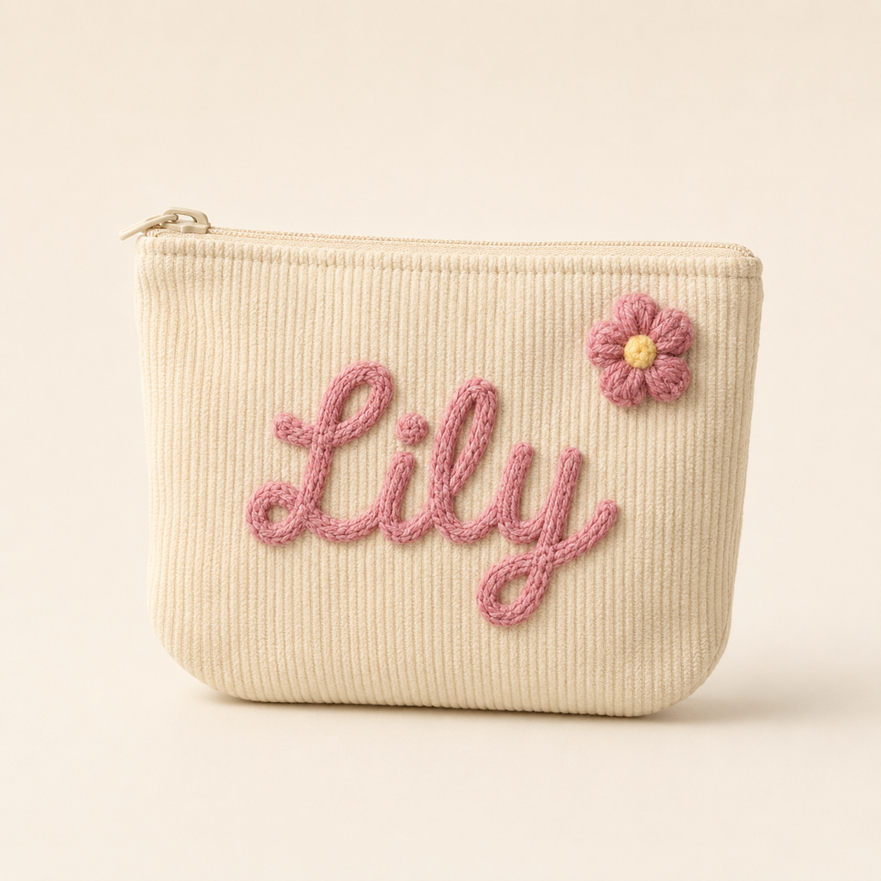 Personalized Embroidered Pouch